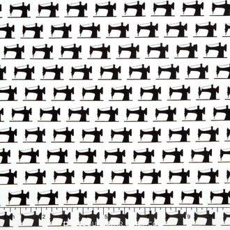 Sewing Studio 2- Sewing Machine White Yardage
