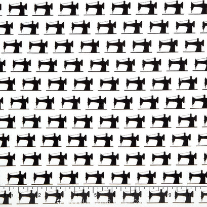Sewing Studio 2- Sewing Machine White Yardage