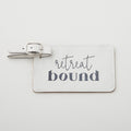 Retreat Bound Luggage Tag Primary Image