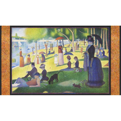 Seurat - Artist Series People Park Digitally Printed Panel
