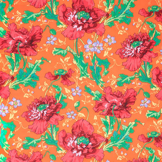 Kaffe Fassett Collective - August 2024 Hot Colorway Papaver Red Yardage