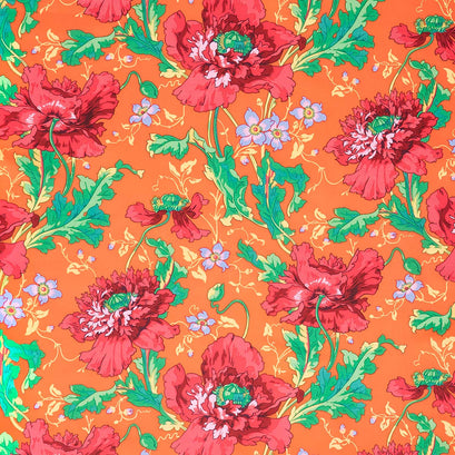 Kaffe Fassett Collective - August 2024 Hot Colorway Papaver Red Yardage