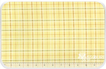 Life in the Jungle - Plaid Gold Yardage