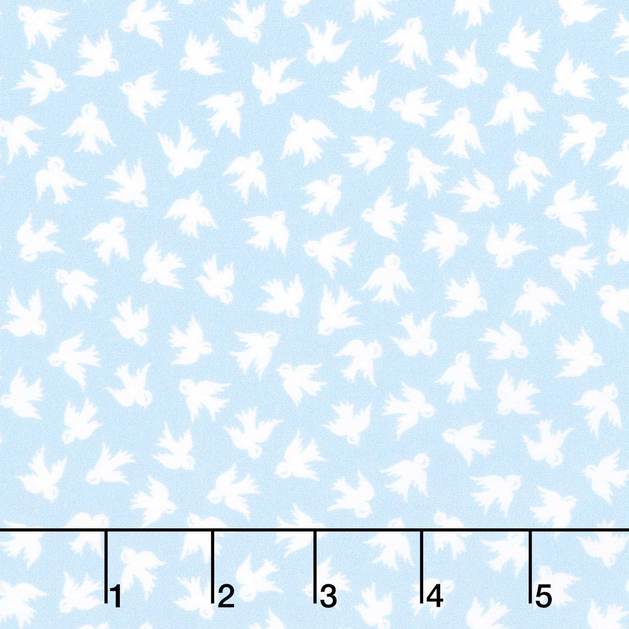 Blast from the Past - Birds Blue Yardage