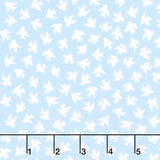 Blast from the Past - Birds Blue Yardage