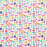 Rainbow Crafter's Stash - Jars White Yardage