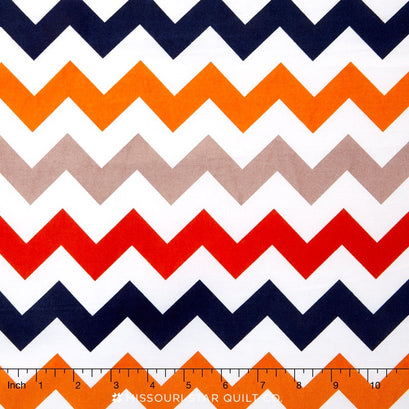 Medium Chevron - Boy 108" Backing