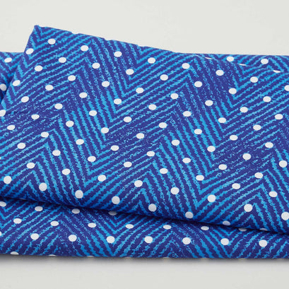 Bremen Favorites - Dot Navy 2 Yard Cut