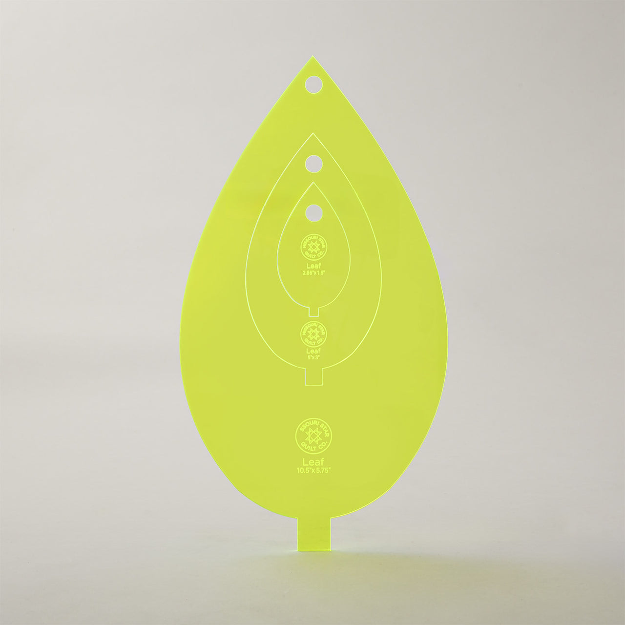 Missouri Star Nesting Drop Leaf Templates Primary Image