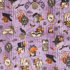 Dreadful Delights - Halloween Thistle Yardage Primary Image