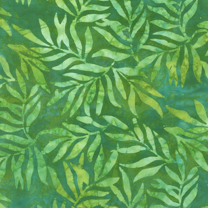 Artisan Batiks - Color Source 8 - Slender Leaves Forest Yardage
