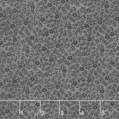 Pumpkin Patch - Inside Clover Black Yardage