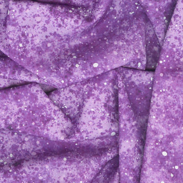On Dragonfly Wings - Spatter Texture Purple Yardage Alternative View #1