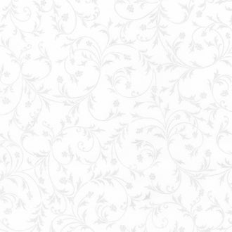 Holiday Flourish - Snow Flower Taupe Colorstory Swirls Ice Metallic Yardage