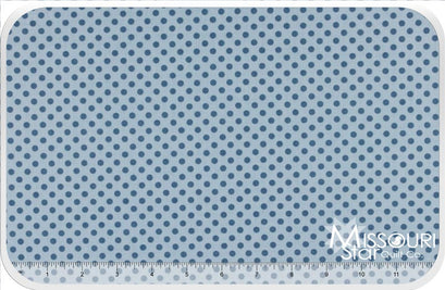 Hoot - Dots Blue Yardage