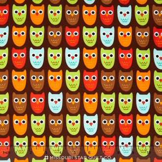 Woodland Pals 2 - Owl Bermuda Yardage