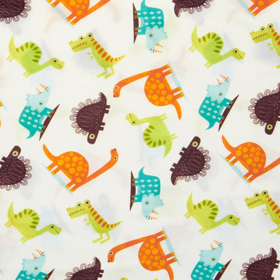 Dinosaur - Toss Cream Knit Yardage