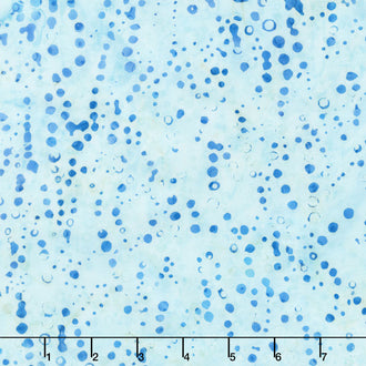 Tonga Batiks - Angelfish Fizz Aqua Yardage