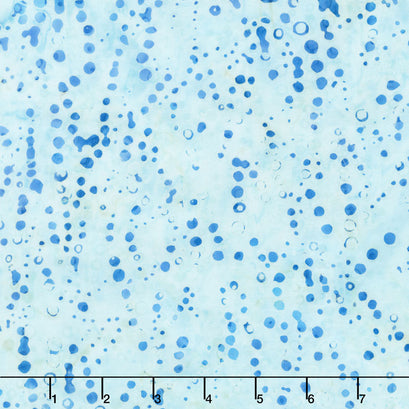 Tonga Batiks - Angelfish Fizz Aqua Yardage