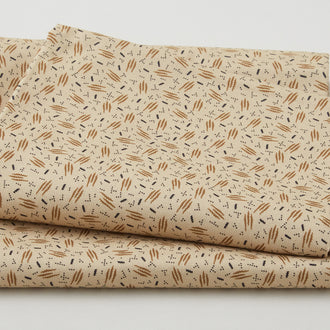 Grandpa's Journal - Lines & Dots Tan 2 Yard Cut