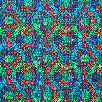 Vivid - Wheels Multi Yardage Primary Image