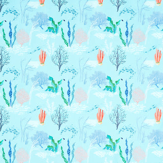 Free as the Ocean - Reef Aqua Yardage
