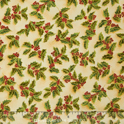 Holiday Flourish - Holiday Metallic Yardage