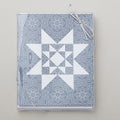 Vintage Quilt Star Dark Blue Notecards Boxed Set of 6 Alternative View #2