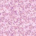 Shizuka - Weave and Florals Pink Metallic Yardage