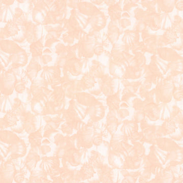 Seascape - Packed Shells Peach Yardage Primary Image