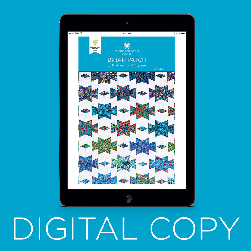 Digital Briar Patch Quilt Pattern by Missouri Star Primary Image