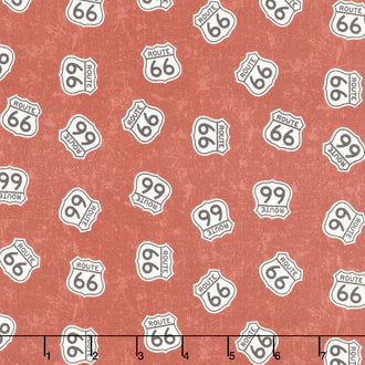 Route 66 - Signs Rust Yardage