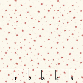 Dear Santa - Snowy Stars Snow Yardage
