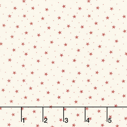 Dear Santa - Snowy Stars Snow Yardage
