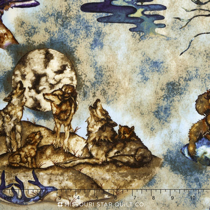 Wilderness Expressions - Animals Allover Adventure Yardage
