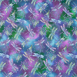 On Dragonfly Wings - Small Dragonfly Multi Yardage Primary Image
