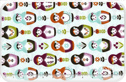Little Matryoshka - Main Aqua Yardage