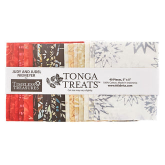 Tonga Treats Batiks - Rose Charm Pack