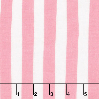Love Story - Stripes Pink Yardage