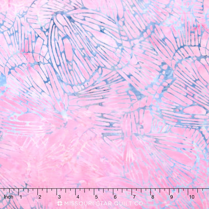 Tonga Batiks - Bouquet Pink Yardage
