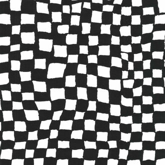 Kaffe Fassett Collective - August 2024 Gameboard Black Yardage