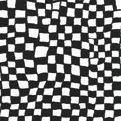 Kaffe Fassett Collective - August 2024 Gameboard Black Yardage