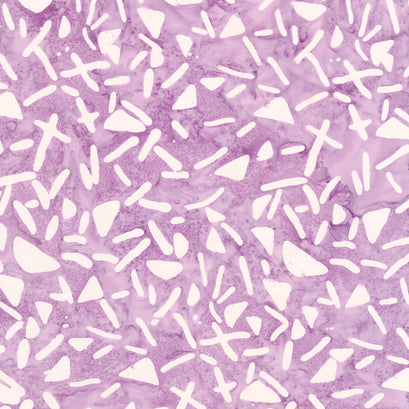 Tranquil Moments Batiks - Confetti Lavender Yardage