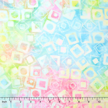 Tonga Batiks - Bouquet Pastel Yardage
