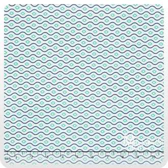 Lazy Day - Diamond Blue Yardage