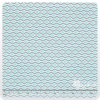 Lazy Day - Diamond Blue Yardage