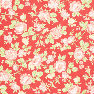 Jelly & Jam - Summer Bloomers Strawberry Yardage