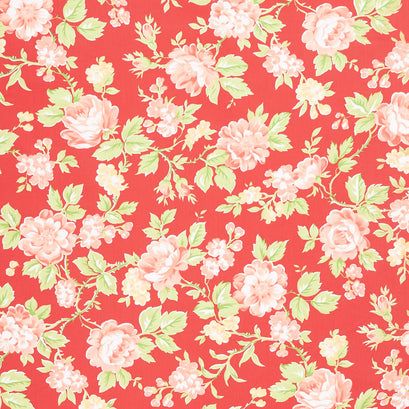 Jelly & Jam - Summer Bloomers Strawberry Yardage