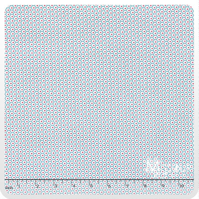 Snug as a Bug - Flowers Aqua Yardage