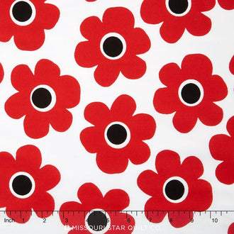 Remix - Tomato 108" Backing